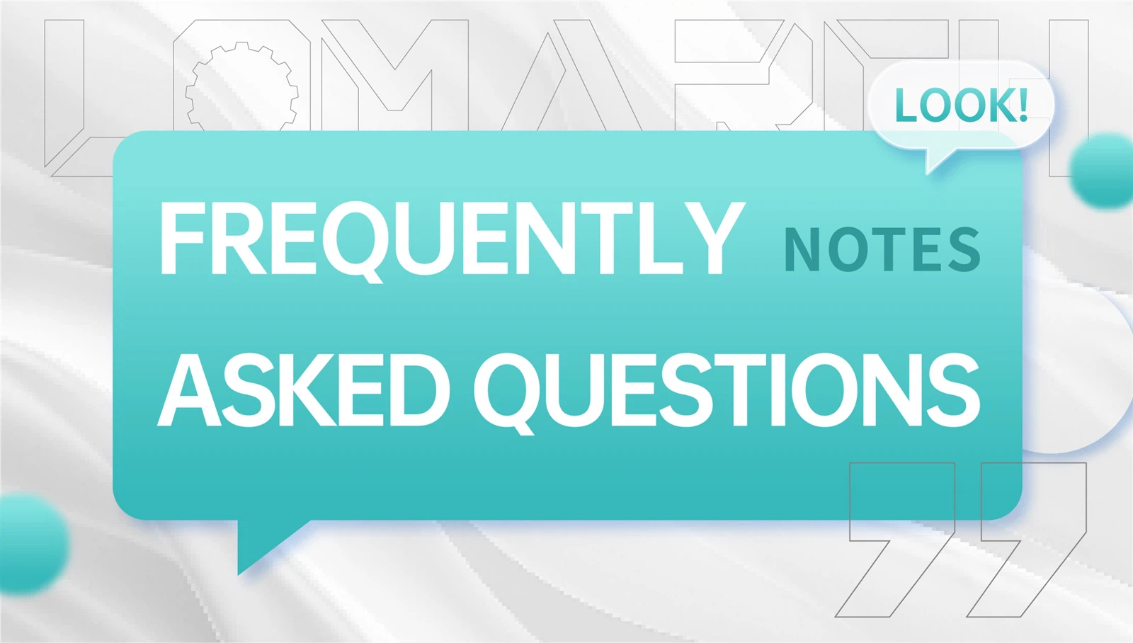 6 FAQ 6 FAQ